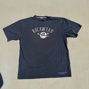 Rocawear Men's 3X Classic Logo T-shirt, Embroidered Thick Cotton Comfort